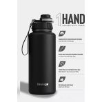 Stevig St-210 1 Hand Leak-Proof Sızdırmaz Çelik Termos 1000Ml Black