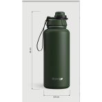Stevig St-215 1 Hand Leak-Proof Sızdırmaz Çelik Termos 1000Ml Green