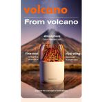 STFAST Oda ve Araç Hava Nemlendirici Buhar Makinesi Volkanik Alev Aroma Difüzör Sevgiliye Hediye İlginç
