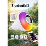 stfast st Bluetooth Hoparlörlü RGB LED Akıllı Ampul – Müzik Senkronlu Renk Değiştiren Kumandalı LED Lamba