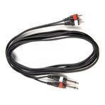 STI CD-8100-3MT 3M 2XRCA DAN 2X6.3 GİTAR JAK KABLO