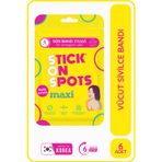Stick On Spots S.O.S Maxi - 6 Adet Vücut&Yüz Sivilce/Akne Bandı - Pimple Patch - Hidrokolloid Bant