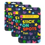 STICK ON SPOTS SOS Band Fun Pimple Patch Hidrokolloid Sivilce ve Akne Bandı 20 Adet (3 paketi)