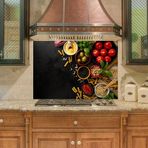 Sticker Art Mutfak Duvar Tezgah Arası Ocak Arkası Sticker Kaplama İtalyan Gıda