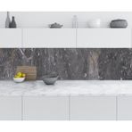 Sticker Art Mutfak Tezgah Arası Folyo Fayans Kaplama Folyosu Limestone Marble 60x200 CM