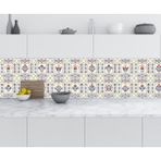 Sticker Art Mutfak Tezgah Arası Folyo Fayans Kaplama Folyosu Osmanlı Motif 60x400 CM