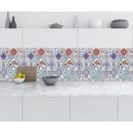 Sticker Art Mutfak Tezgah Arası Folyo Fayans Kaplama Folyosu Türk Karo 60x100 CM