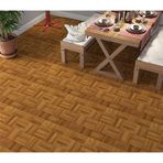 Sticker Art Yer Kaplama Zemin Kaplama Folyosu 65x130 cm Wooden Parquet