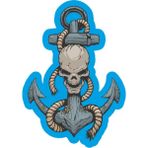 Sticker Atölyesi Deniz-Gemi-Tekne-Balık-Çapa-Kurukafa STICKER-20699 - Renkli - 9 x 6 cm