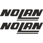 Sticker Atölyesi Nolan Motorcu Sticker - 14185 - 4 x 15 cm - Siyah