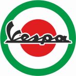 Sticker Atölyesi Vespa Sticker - 14198 - 8 x 8 cm - Renkli