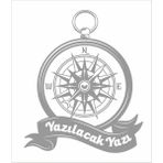 Sticker Dizayn Kişiye Özel Pusula Sticker - Araba Oto Motosiklet Karavan Cam Sticker - 00083 - Gri - 30x25 Cm