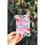 Sticker Ekspres Bayram Tebrik Kartı 12 Adet Ramazan Bayramı Hediye Kartı Kurban Bayramı Harçlık Kartı
