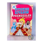 Sticker Etkinlik Kitabım Prensesler Temalı Eğitici Etkinlik Kitabı 60 Çıkartmalı Okul Öncesi Etkinlk