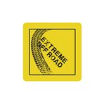 Sticker Fabrikası Extreme Off Road Offroad 13x13 cm Duvar Stickerı