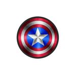 Sticker Fabrikası Kaptan America Kalkanı 15x15 cm Duvar Stickerı