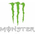 Sticker Fabrikası Monster Energy Pençe Sticker 00569 - 14 x 13,5 cm - Renkli
