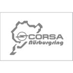 Sticker Fabrikası Opel Corsa Nürburgring Sticker 00919 - 20 x 12,5 cm