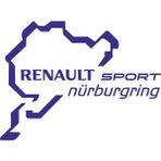 Sticker Fabrikası Renault Sport Nürburgring Sticker 00696 - 30 x 22 cm - Mavi