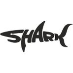 Sticker Fabrikası Shark Köpek Balığı Köpekbalığı Sticker 00443 - 18 x 7,5 cm - Siyah