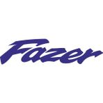 Sticker Fabrikası Yamaha Fazer Sticker 00355 - Mavi - 11 x 3 cm