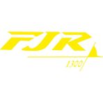 Sticker Fabrikası Yamaha Fjr 1300 Sticker 00320 - Sarı - 18 x 4,5 cm