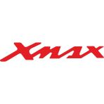 Sticker Fabrikası Yamaha Xmax Sticker 00365 - 22 x 4 cm - Kırmızı