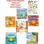 Sticker Hediyeli Iş Kültür Yayınları Doğanın Eşsiz Hikayeleri 6 Kitap Set - Meşe Palamudu, Arı...