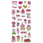 Sticker Kabartmalı , Sticker Defter, Planlayıcı Etiket (LDE-017) - 19X9 cm - Lunapark