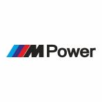 Sticker Master Bmw M Power Sticker Oto Motor Etiket Siyah 25 Cm