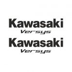 Sticker Master Kawasaki Versys Etiket Set Cikartma Oto Motor Siyah