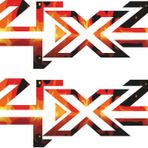 Sticker Masters 4x4 Flame Sticker
