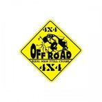 Sticker Masters 4x4 Off Road Yellow Sticker