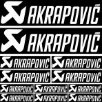 Sticker Masters Akrapovic Sponsor Set Sticker