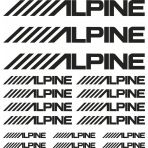 Sticker Masters Alpine Sponsor Set Sticker