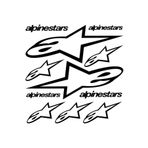 Sticker Masters Alpinestars Sponsor Set 3 Sticker
