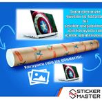 Sticker Masters Amsterdam 3D Laptop Duvar Stickerı