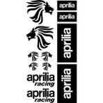 Sticker Masters Aprilia Racing 3 Siyah Sticker Set