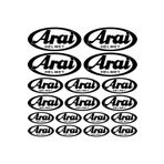 Sticker Masters Arai Sponsor Set Sticker