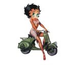 Sticker Masters Betty Vespa Sticker