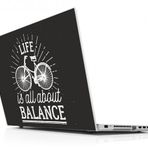 Sticker Masters Bisiklet Laptop Sticker