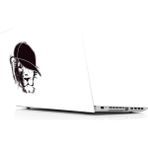 Sticker Masters Black Lion With Hat Laptop Duvar Stickerı