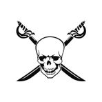Sticker Masters Blade Skull Sticker