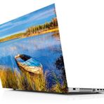Sticker Masters Blue Sky And Lake Laptop Duvar Stickerı