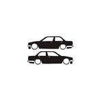Sticker Masters Bmw E-30 Basık Araç Sticker