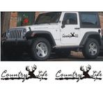 Sticker Masters Country Life Sticker,Jeep Sticker