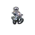 Sticker Masters Cross Motosiklet Sticker