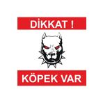 Sticker Masters Dikkat Köpek Var Sticker
