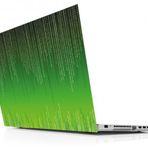 Sticker Masters Green Binary Code Laptop Sticker