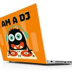 Sticker Masters I Am A Dj Laptop Duvar Stickerı